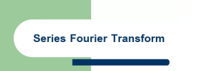 series fourier