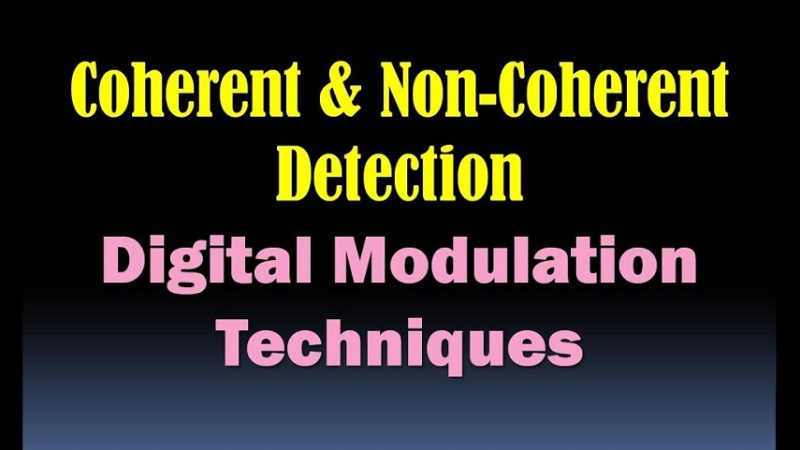 coherent and incoherent demodulation